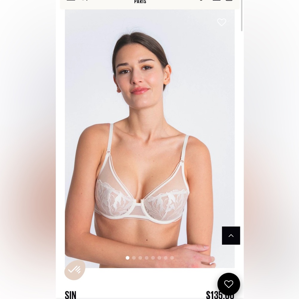 Maison Lejaby balconet boned underwire Sin  bra